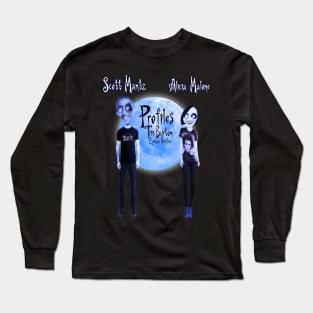 Tim Burton Profiles Long Sleeve T-Shirt